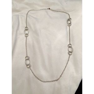 3/$15 Silver Circle Necklace